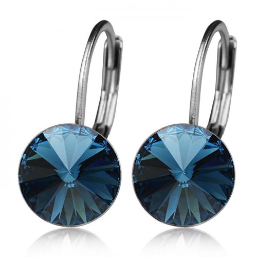 Ocelové náušnice s krystaly Swarovski® MONTANA