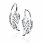 Strieborné náušnice anjelské krídla