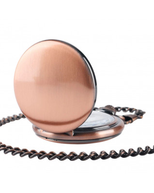 Vreckové hodinky otváracie medené - cibuľa