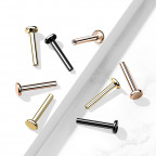 Čierna náhradná labreta vnútorný závit 1,6 x 8 mm