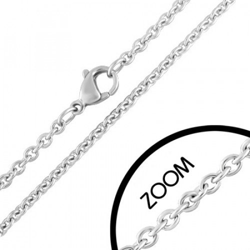 Ocelový řetízek šíře 4,5 mm