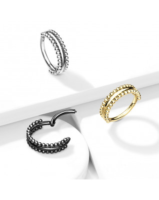 Segment kruh - helix / cartilage / tragus piercing