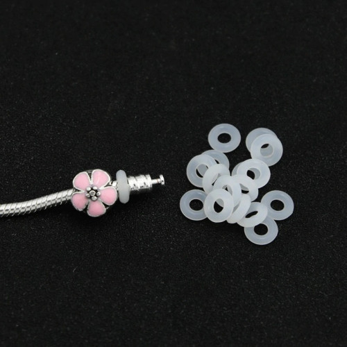 Silikónová vložka do stopperov / zarážka na korálku