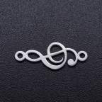 Oceľový prívesok - husľový kľúč