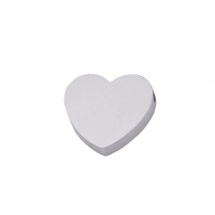 Drobný pozlátený oceľový prívesok - srdiečko