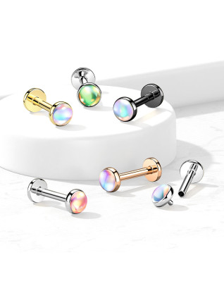 Pozlátená Labreta / piercing do brady