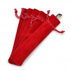 Semišové vrecko na pero