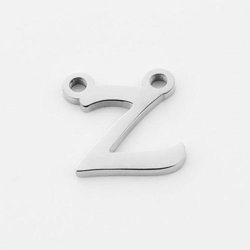 Oceľový prívesok písmeno - iniciála