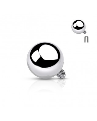 Náhradná gulička k labrete, závit 1,2 mm