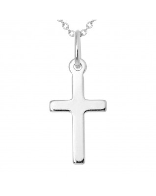 Strieborný prívesok krížik