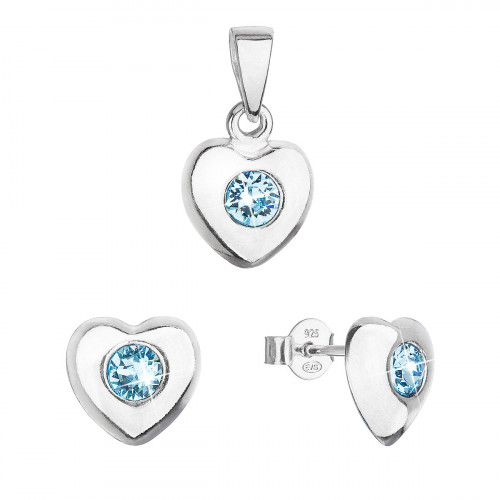 Súprava šperkov s kryštálmi Swarovski náušnice a prívesok