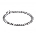 Oceľový náramok očkový