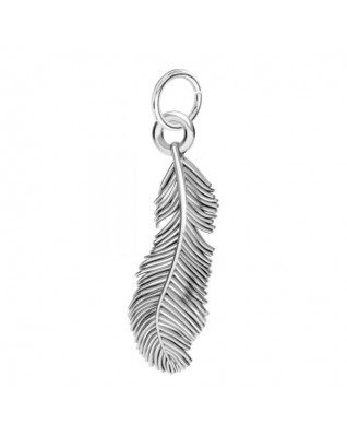 Strieborný prívesok pierko