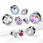 Plug do ucha so zirkónmi