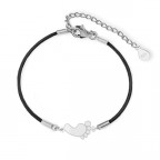 Strieborný náramok detská stopa