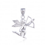 Strieborný prívesok anjelik