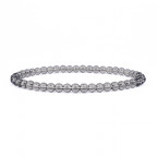 Korálkový náramok smoky quartz