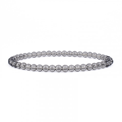 Korálkový náramok smoky quartz