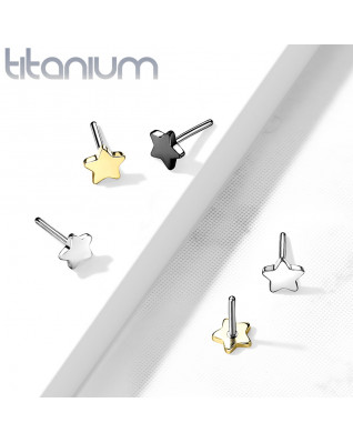 Hviezdička na PUSH IN piercingu TITAN