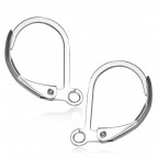 Oceľové náušnicové zapínanie TOP kvalita - dámsky patent - 1 kus