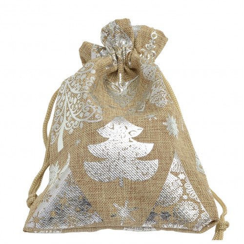 Vianočné látkové vrecko 103 x 140 mm