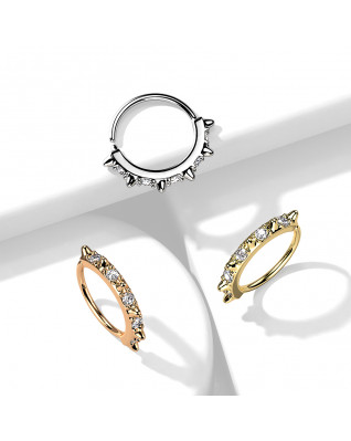 Septum piercing do nosa/ucha kruh