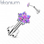 PUSH IN piercing do brady / ucha TITAN 1,2 x 8 mm