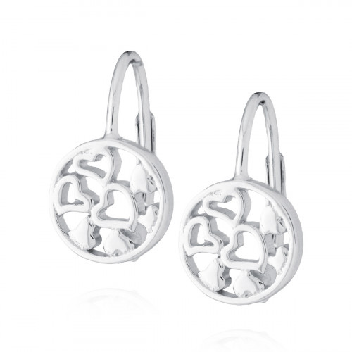 Strieborné náušnice