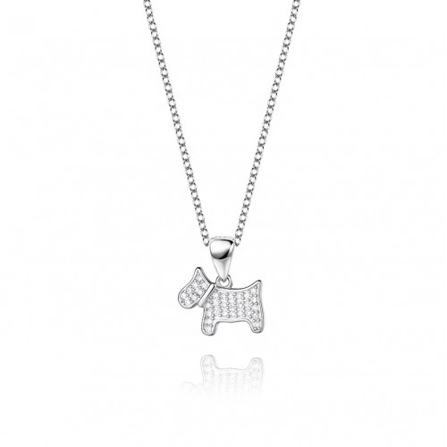 Strieborný náhrdelník so psíkom
