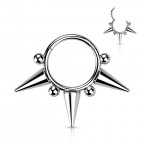 Piercing kruh segment s hrotmi