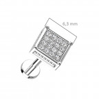 Piercing do brady so zirkónmi