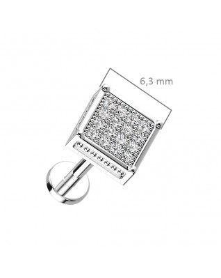 Piercing do brady so zirkónmi