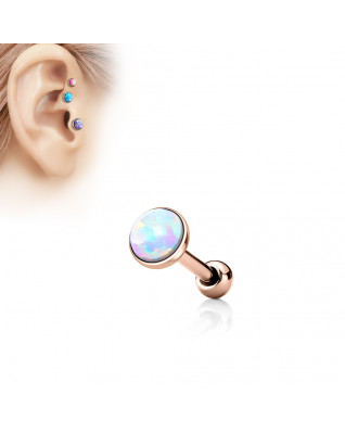 Pozlátená cartilage piercing do ucha