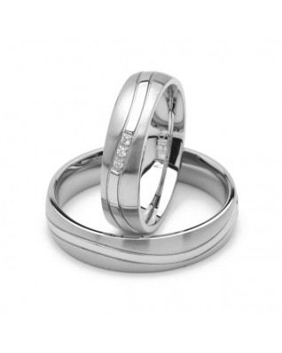 NSS3011 Pánsky snubný prsteň oceľ