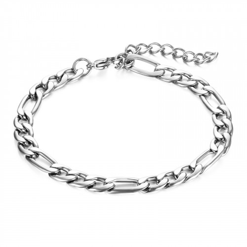 Oceľový náramok FIGARO š. 5 mm