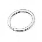 Oceľový krúžok na kľúče, priemer. 30 mm