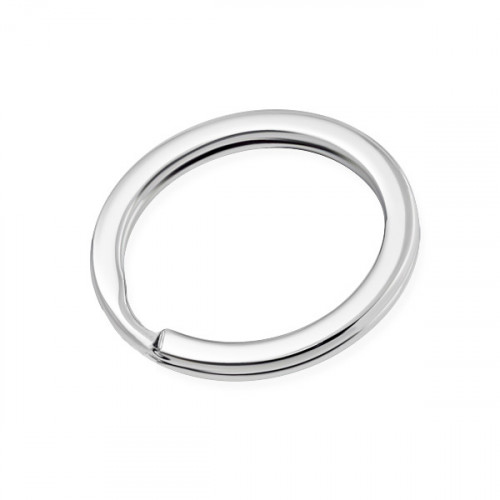 Oceľový krúžok na kľúče, priemer. 30 mm