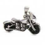 Oceľový prívesok - motorka