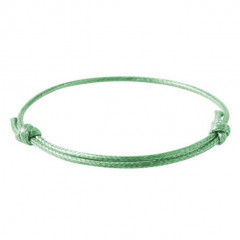 Svetlo zelená šnúrka na výrobu náramku