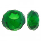 Sklenená navliekacia korálka Rondelle