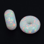 Navliekací korálek Rondelle Opál