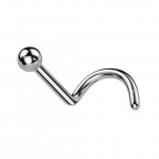 Piercing do nosa gulička - TITAN
