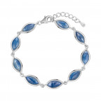 Dámsky strieborný s kyanitom