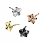 Hviezdička na PUSH IN piercingu TITAN