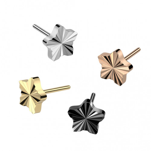 Hviezdička na PUSH IN piercingu TITAN