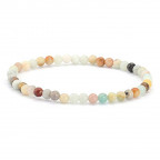 Korálkový náramok Amazonit