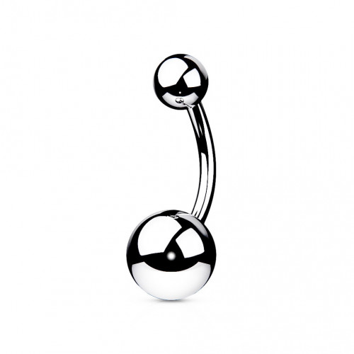 Piercing do pupku - banánik malý TITAN