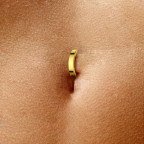 Piercing do pupku 1,6 x 10 mm