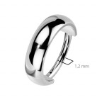 Segment kruh - helix / cartilage / tragus piercing TITAN