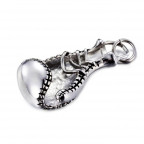 Oceľový prívesok boxovacie rukavice